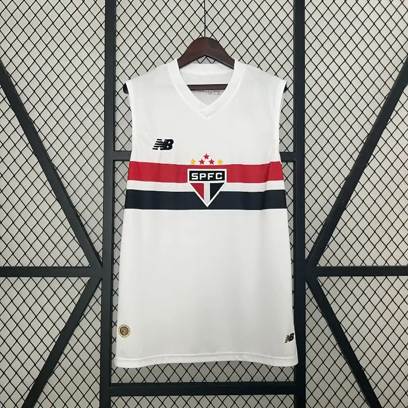 24/25 Sao Paulo White Training Vest