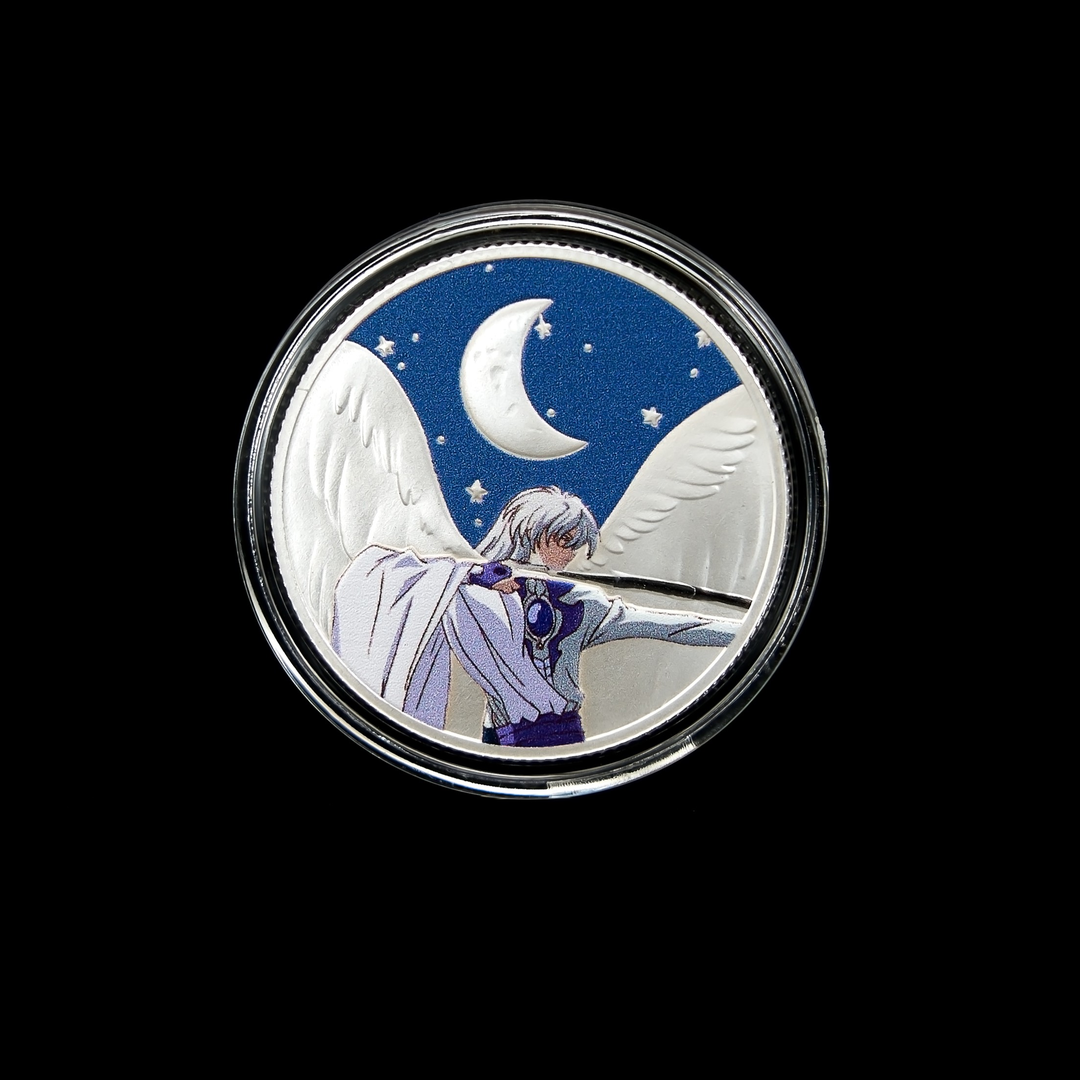 Full silver products [Magic Highlight Moment] Commemorative medallion accessories