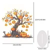 Diamond Painting Acrylic Pumpkin Tree Desktop Decorations for Beginner