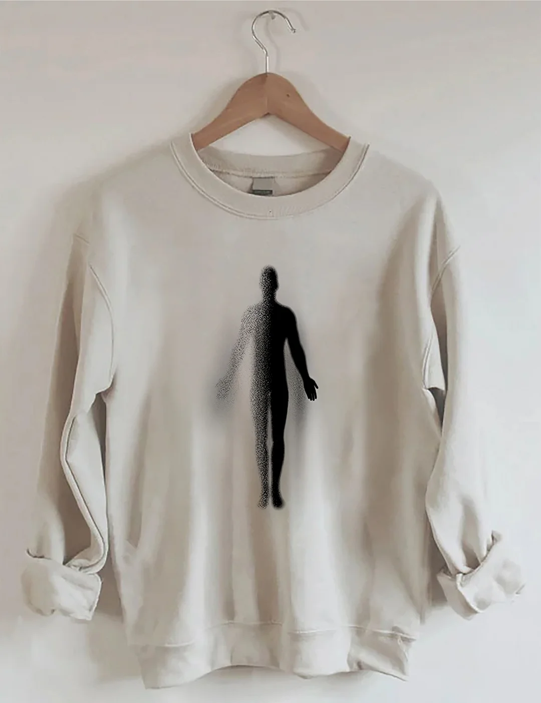 White Spirit Silhouette Sweatshirt