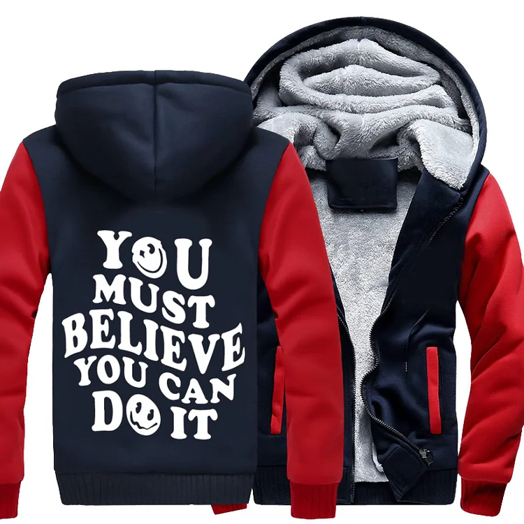 Believe You Can Do It, Optimism Fleece Jacket