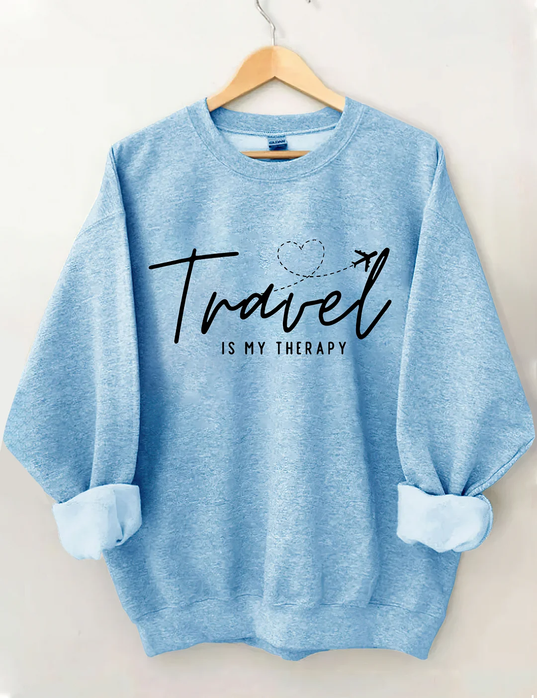 Travel Is My Therapy Sweatshirt