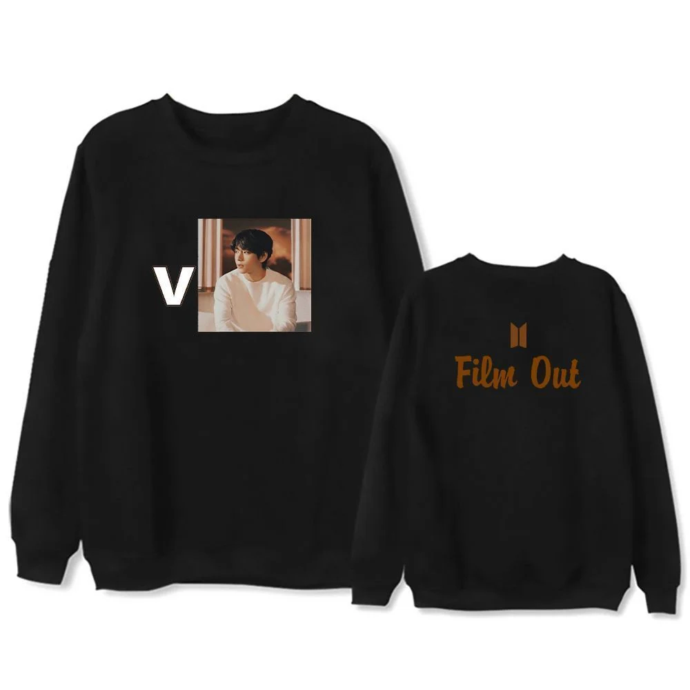 방탄소년단 Film Out Round Neck Hoodie