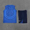 2025/2026 Psg Paris Pre-Match Training Blue Vest+Shorts Football1:1 Thai Quality