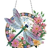 3Pcs DIY Butterfly Dragonfly Fairy Acrylic Diamond Painting Hanging Ornaments
