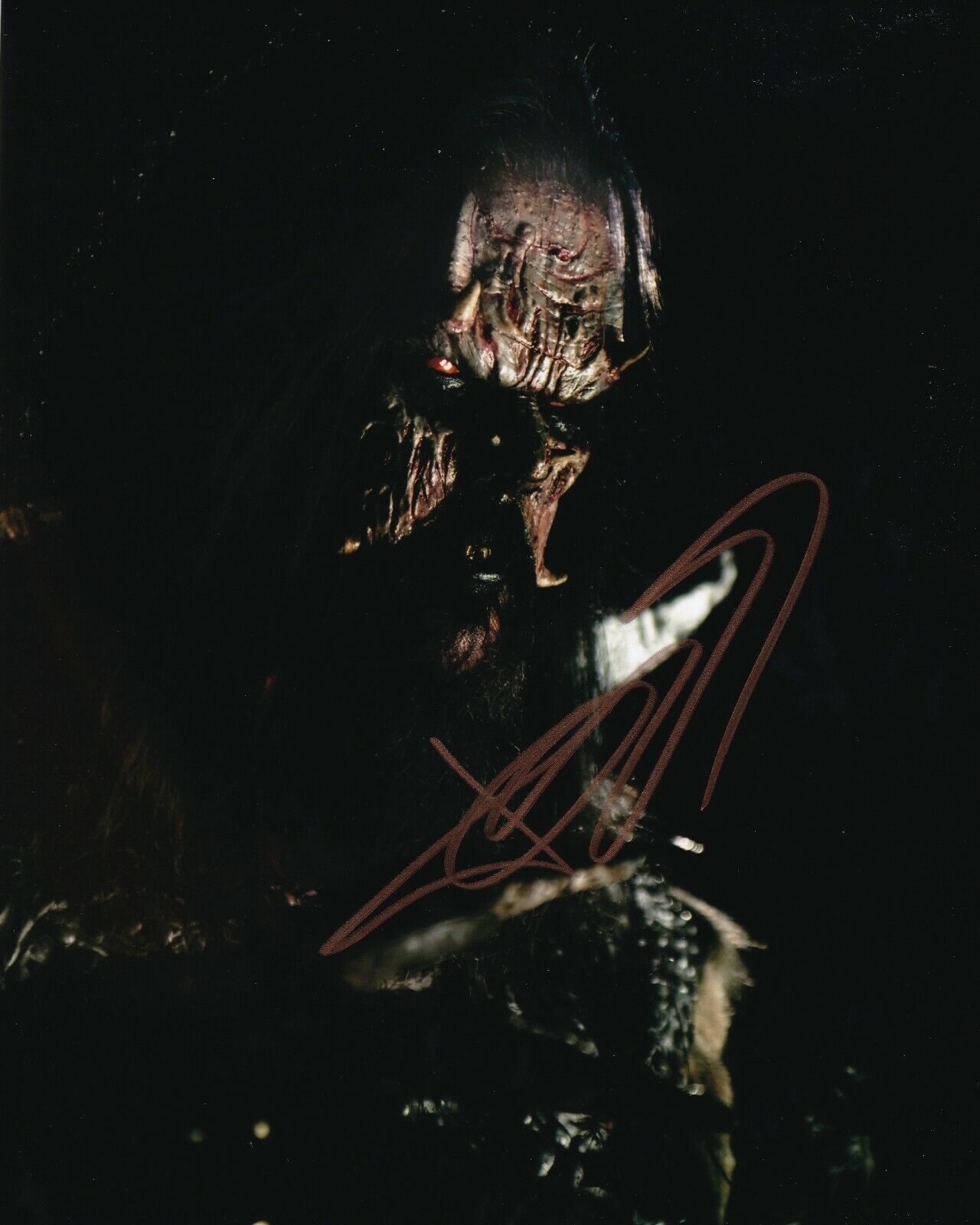 Mr. Lordi of Lordi band REAL hand SIGNED 8x10 Photo Poster painting #2 COA Autographed