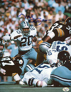 Mel Renfro Signed Dallas Cowboys 8x10 inch Photo Poster painting - 2x Super Bowl Champs