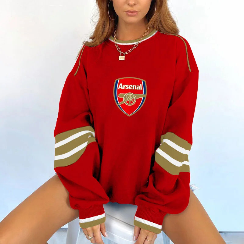 Women's Support Ar Football Print Sweatshirt