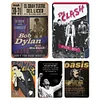 (Multi Style)Bob Dylan&Clash&Ronaldo - Vintage Metal Signs - 20*30cm - Music