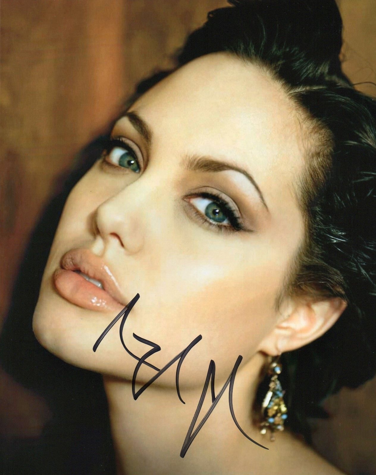 ANGELINA JOLIE AUTOGRAPHED SIGNED A4 PP POSTER Photo Poster painting PRINT 20