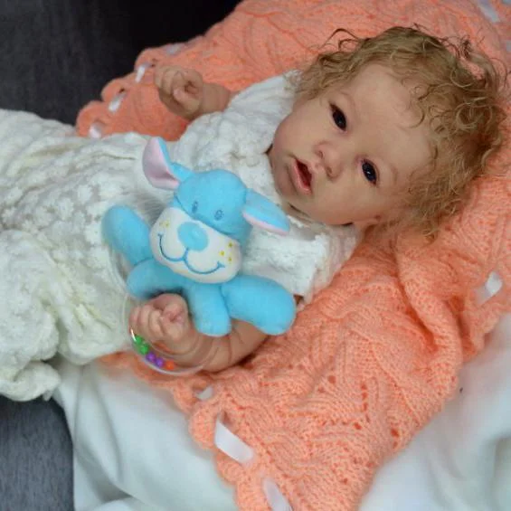  20" Reborn Baby Mädchen Michelle , Realistische Lebensechte Handgemachte Puppe Geschenk - RSDP-Rebornbabypuppen-Rebornbabypuppen.de®