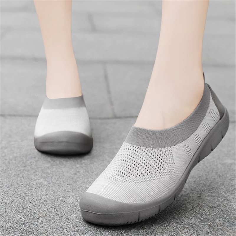 knit casual shoes