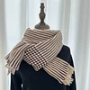 Autumn Winter Houndstooth Women Men Unisex Shawl Scarf