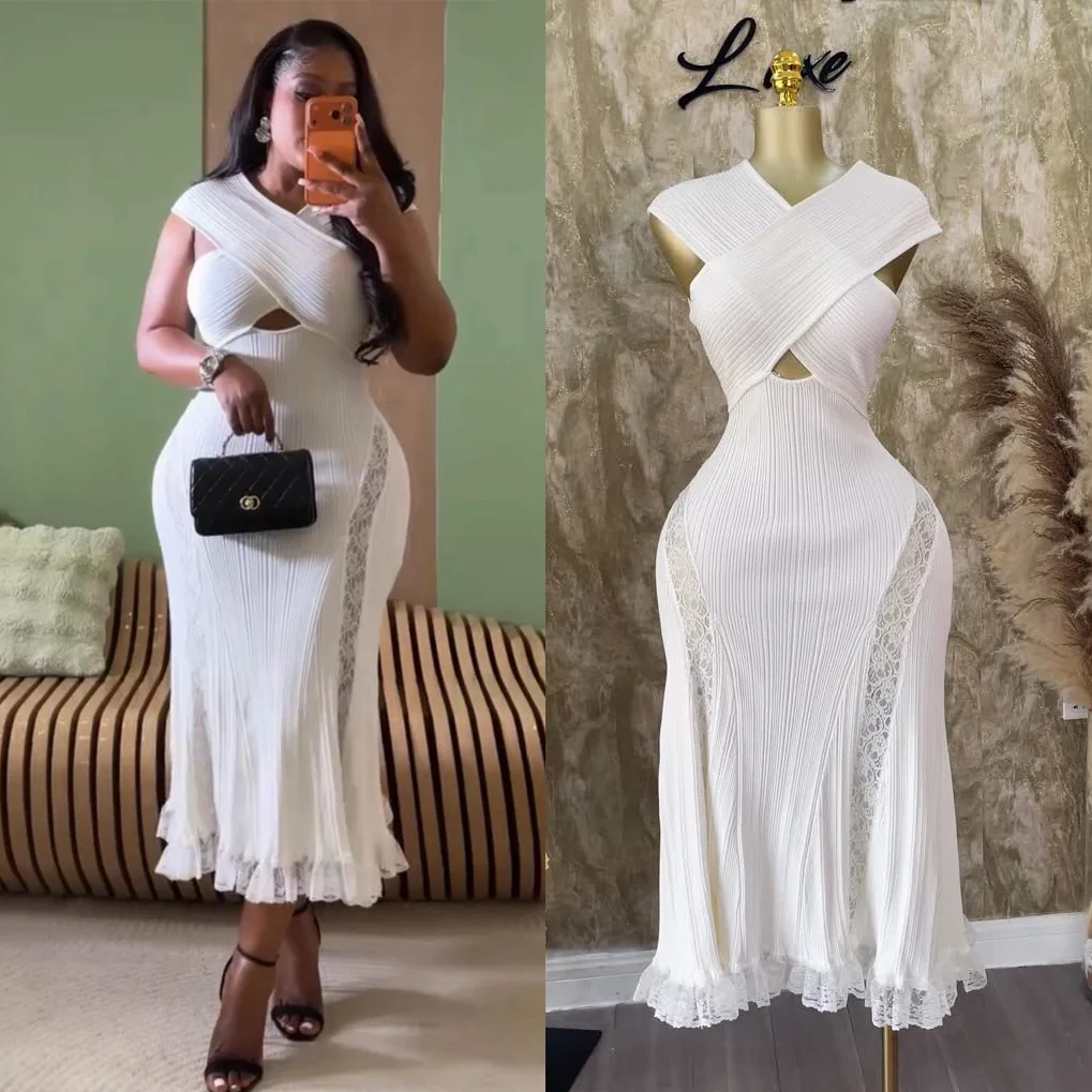 Nigikala Nigikala Dress Female High-End Light Luxury Famous Bubble Bubble Sleeve Dress Design Feel Waist Strap Fluffy French Dress