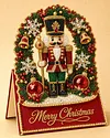 6pcs DIY Merry Chrismas Diamond Painting 3D Greeting Card