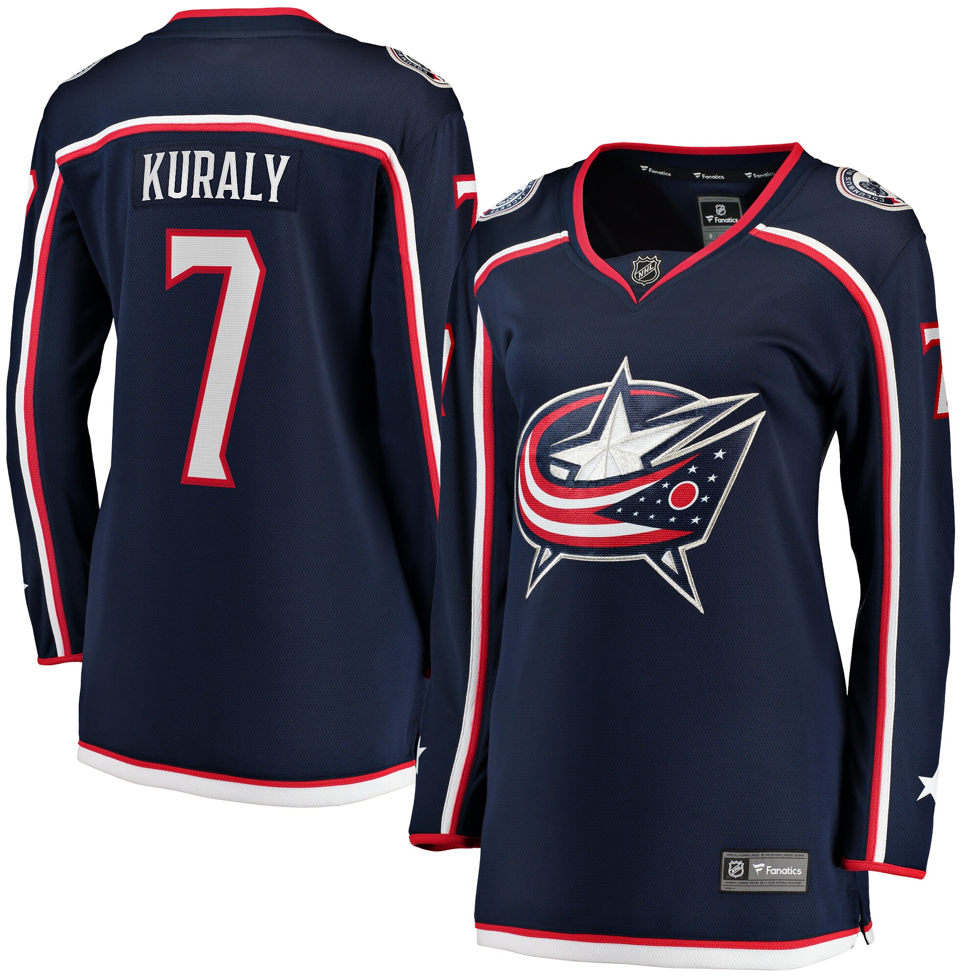 Sean Kuraly Columbus Blue Jackets Fanatics Women’s Home Breakaway   Jersey – Navy mysite