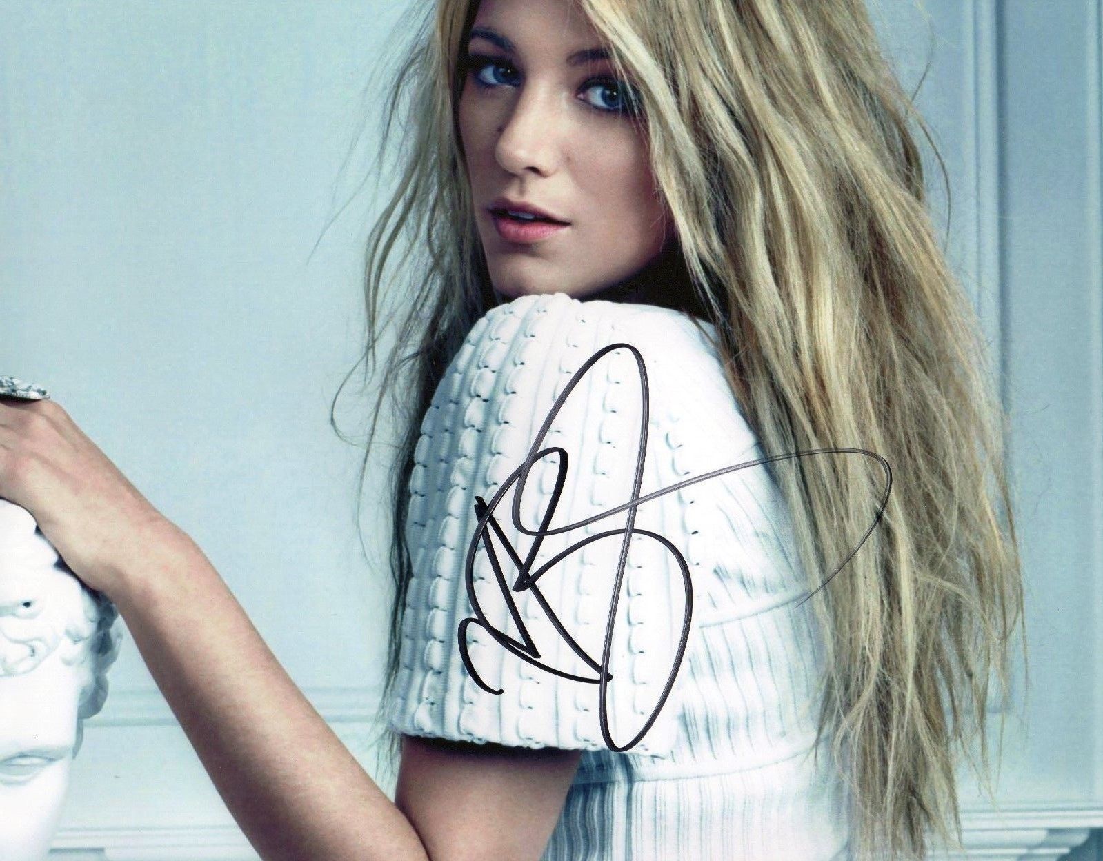 BLAKE LIVELY AUTOGRAPHED SIGNED A4 PP POSTER Photo Poster painting PRINT 12