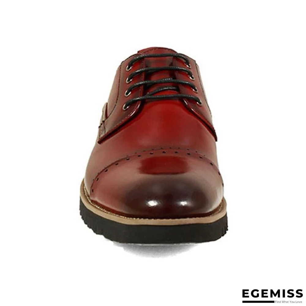 Men's Fashion Leather Derby Shoes | EGEMISS