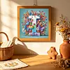 Butterfly Flower I 5D Partial Drill DIY Diamond Painting Kit 30*30cm
