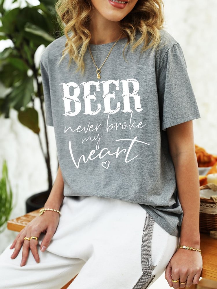 Bestdealfriday Beer Short Sleeve Shirt Top