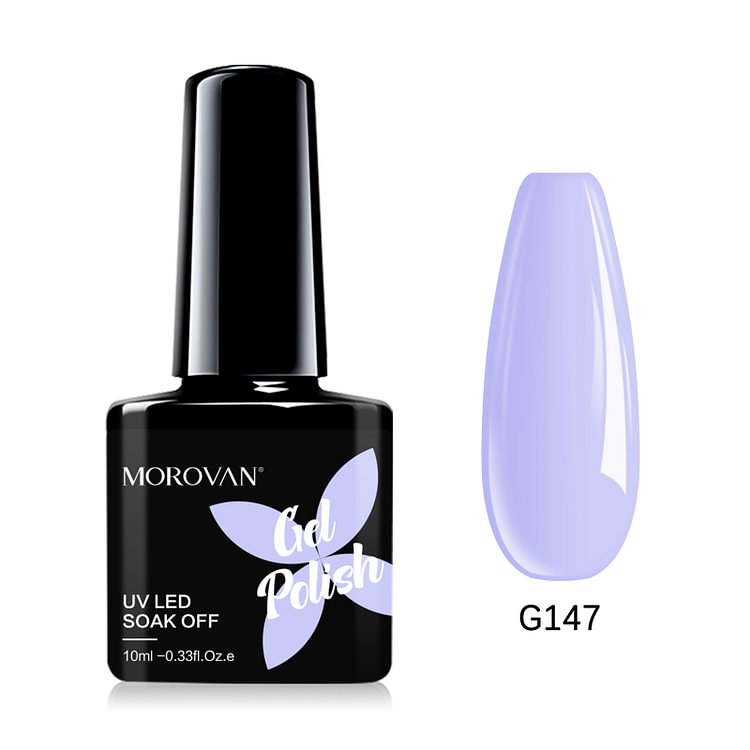 Morovan Lavender Gel Nail Polish G147