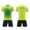 Custom Sublimation Design Sports Soccer Uniform 100% Polyester Soccer Wear Quick Dry Comfortable Men Soccer Uniform
