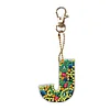 1Pc DIY Diamond Painting Lettter Keychain