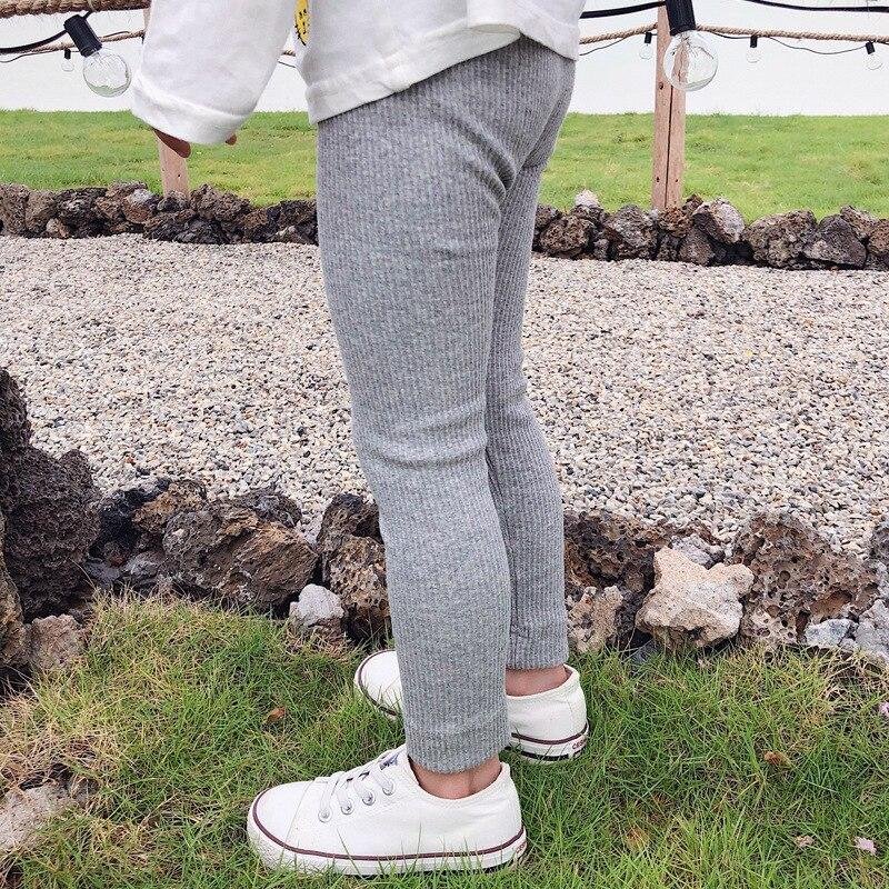 2-8T Leggings For Girls Toddler Kid Spring Autumn Clothes Soft Cotton Stretch Pants Sport Fitness Sweet Cute Trousers Streetwear