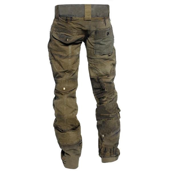 Mens outdoor wear-resistant skull frog pants