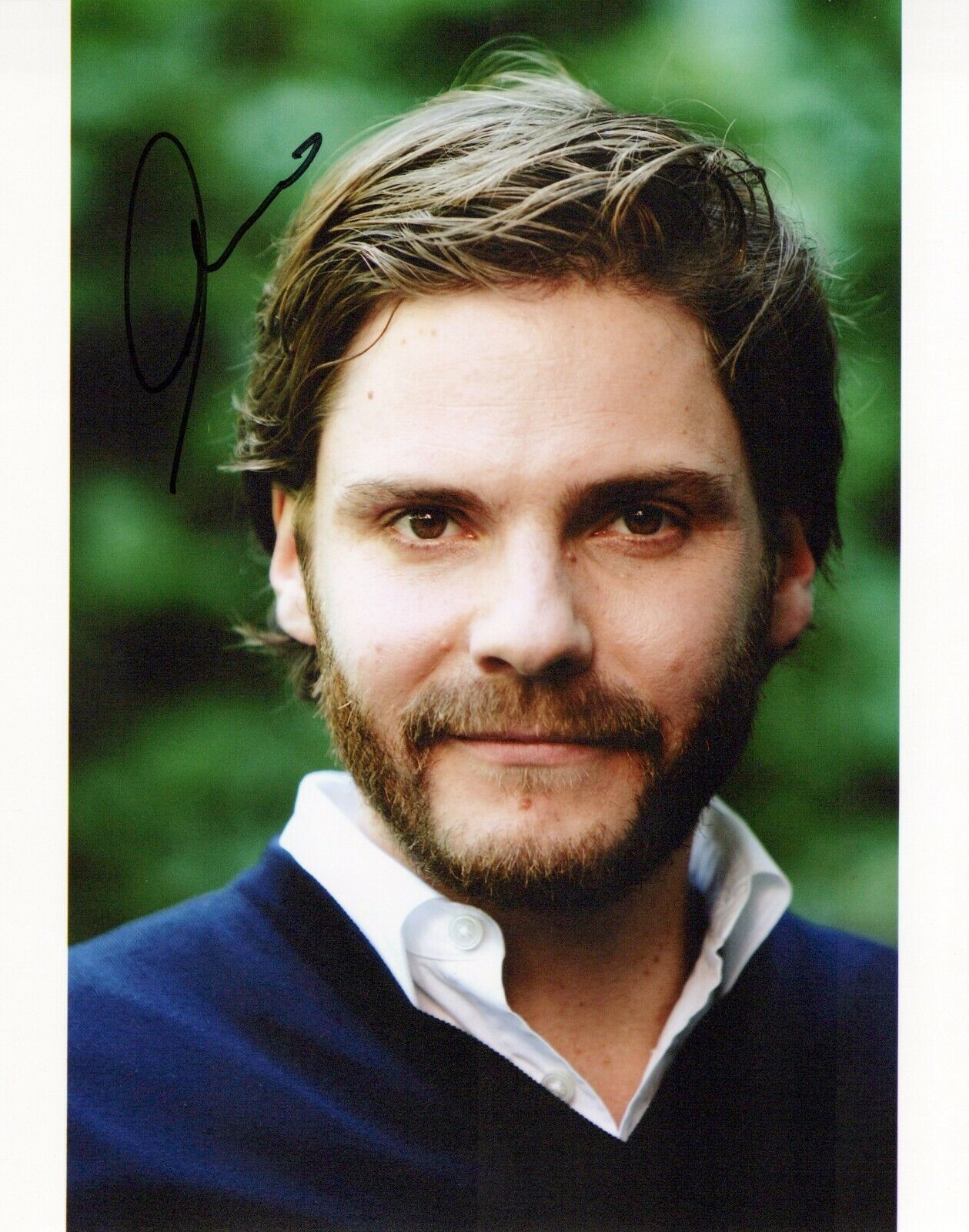 Daniel Bruhl head shot autographed Photo Poster painting signed 8x10 #1