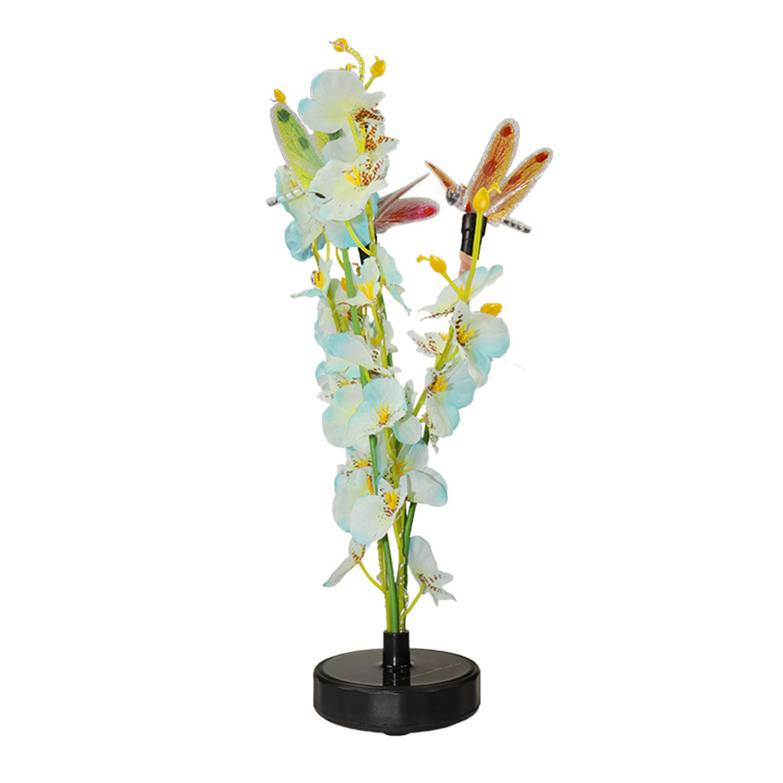 

Solar Garden Lights Stake LED Dimming Landscape Flower Decor (Dragonfly), 501 Original