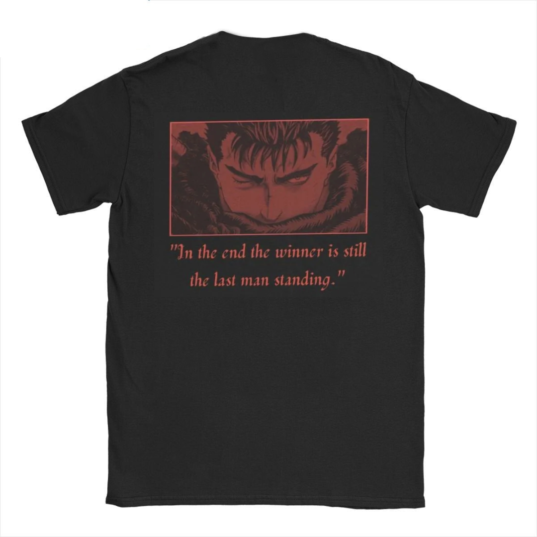 BACKPRINT BERSERK LAST MAN TEE