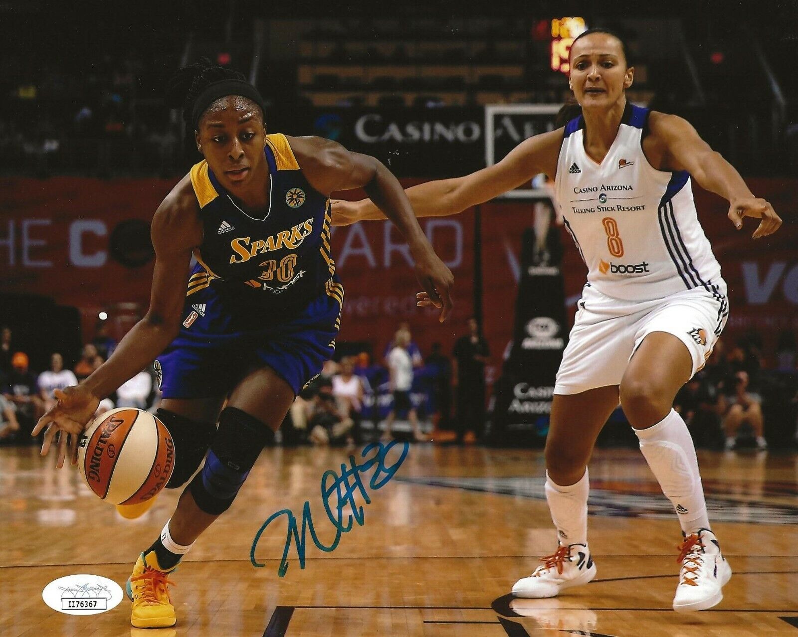 Nneka Ogwumike signed Los Angeles Sparks 8x10 Photo Poster painting autographed LA 6 JSA