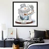 Snowman-Crystal Rhinestone Diamond Painting