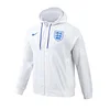 2024 England Windbreaker White Soccer Jersey