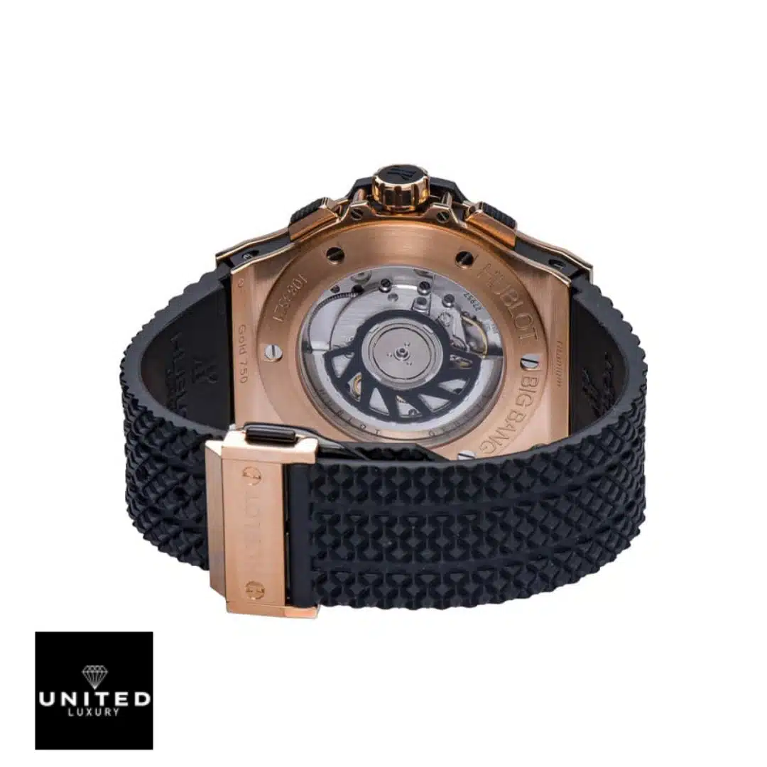 Hublot Bıg bang black bracelet clasp and stainless steel