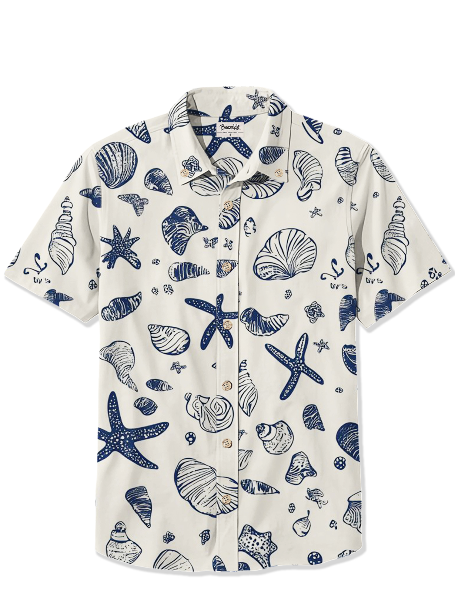 Shells And Starfish - 100% Cotton Shirt