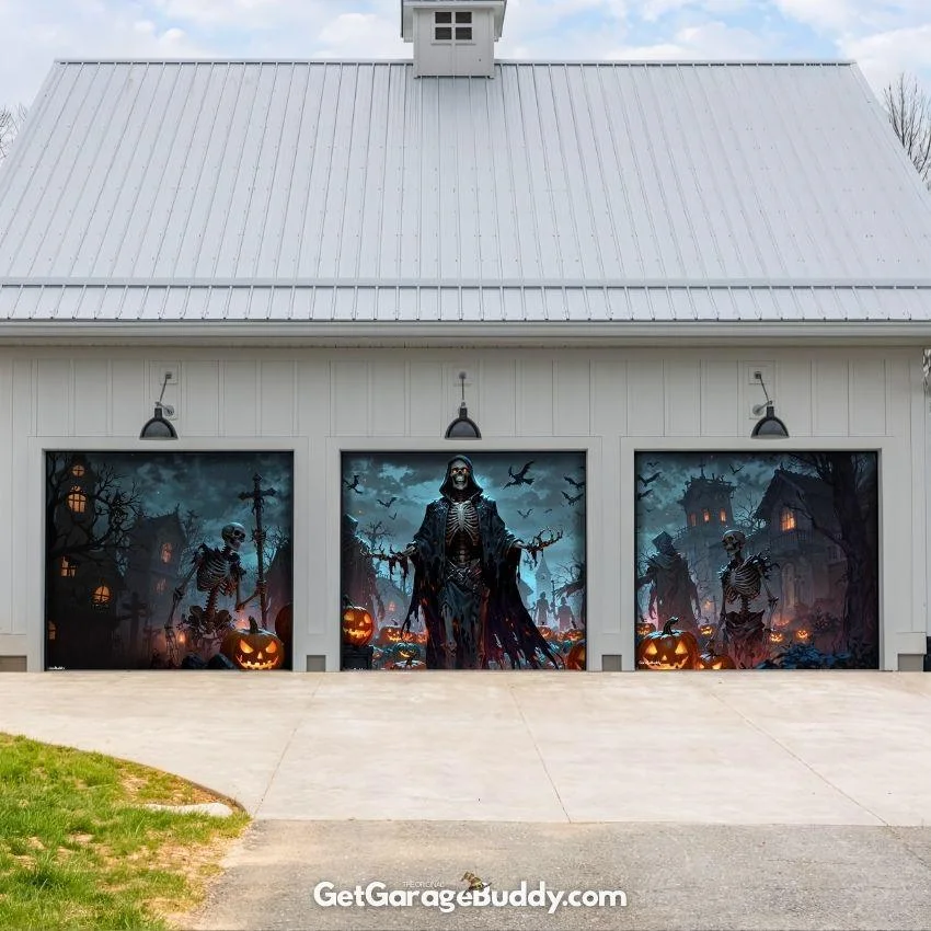 GarageBuddy Halloween Garage Door Covers