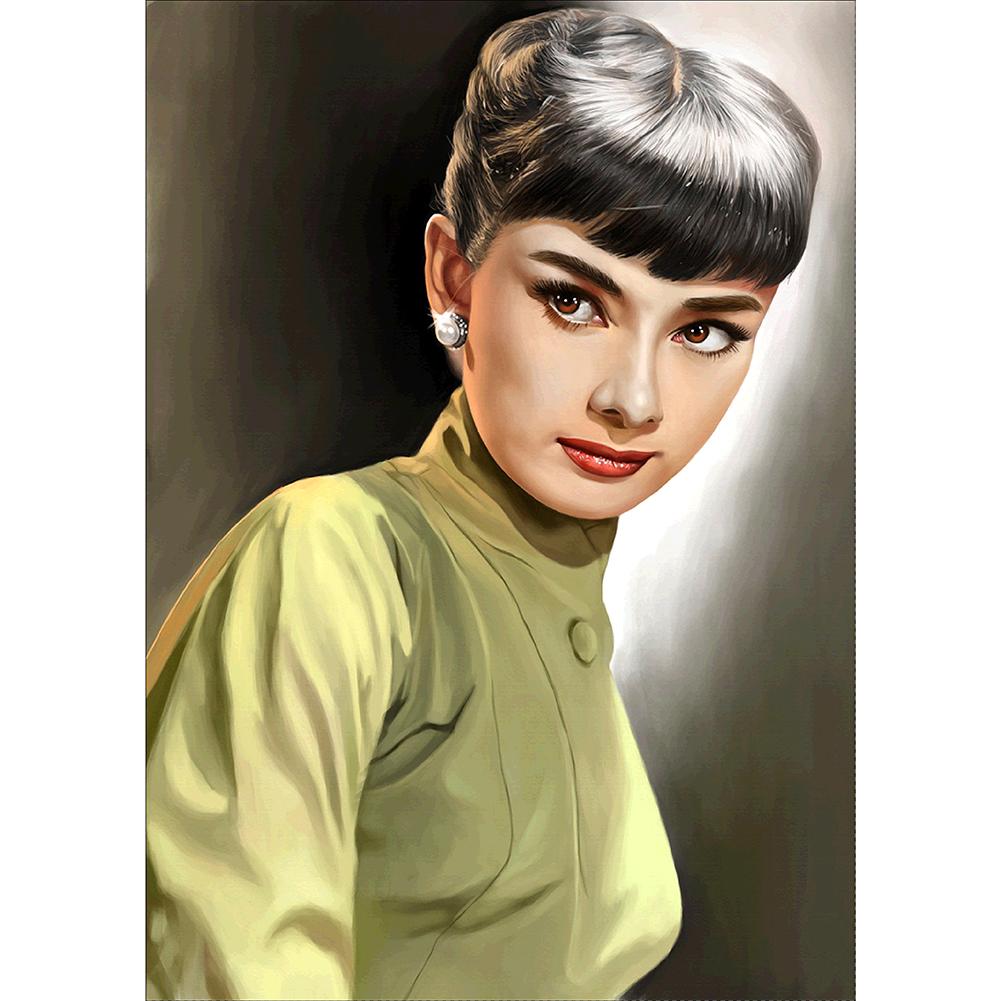 

Hepburn-Round Drill Diamond Painting-30*40CM, 501 Original