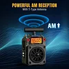Metal Multi-Function Multi-Band Radio Portable Player FM Radio
