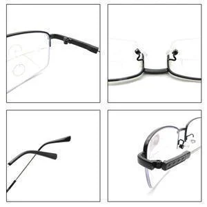 Memory Titanium Anti-blue Light Intelligent Zoom Far And Near Dual-use Reading Glasses