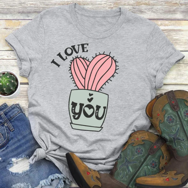 PSL-Nature Lover-I Love You  T-shirt Tee -02609