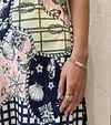 Vintage Victoria Style Printing Maxi Dress