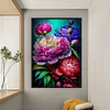 (Multi Style)Peony-Full Embroidery 3 Strands 11CT Stamped Cross Stitch-40*60CM-Large Size