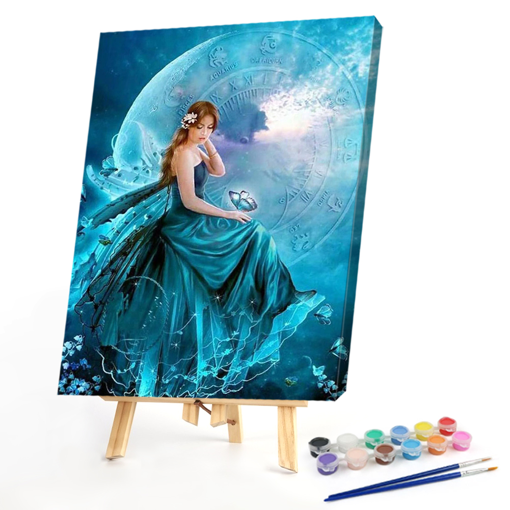 

40*50CM - Paint By Numbers - Goddess, 501 Original
