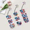 3Pcs Diamond Painting Butterfly Dragonfly Bookmark Making Kit