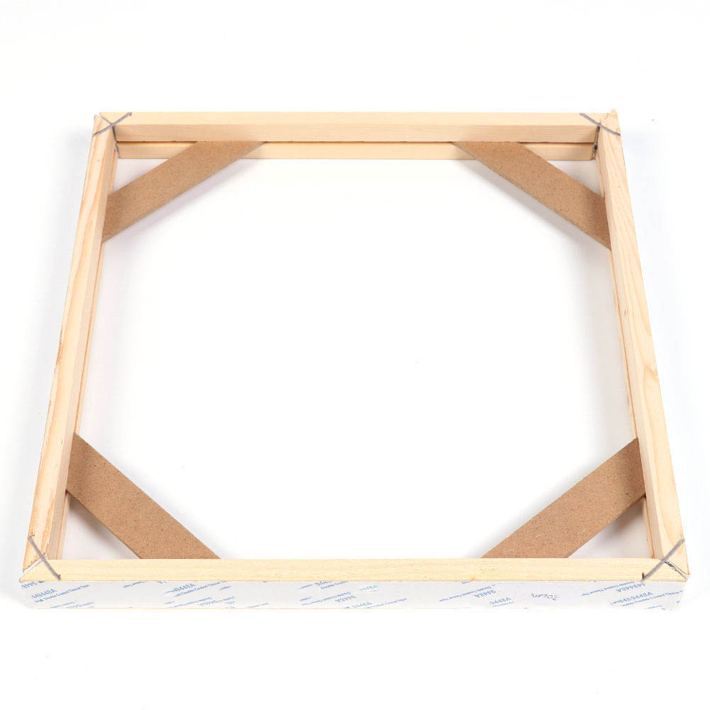 DIY Solid Wood Canvas Picture Frame Kit Wooden Photo Inner Frames (30x30cm)