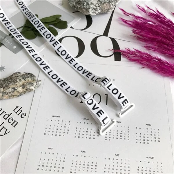 Adjustable Bras Straps Sexy Brassiere Invisiable Lenceria Straps Beauty Back Letters Shoulder Strap Underwear Bra Accessories