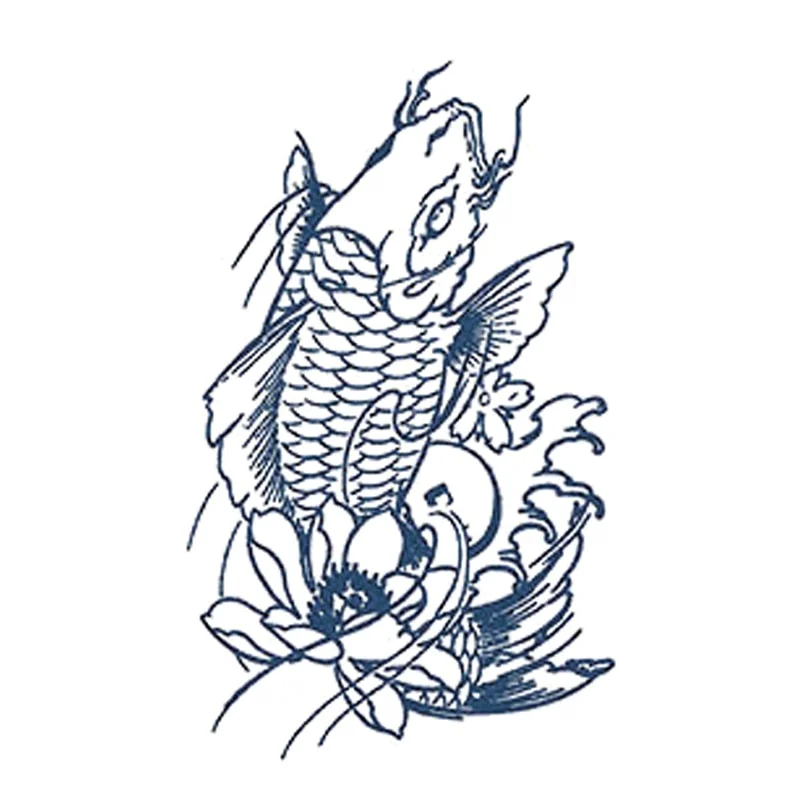 GH101-150 herbal juice tattoo stickers semi-permanent lasting men and women tattoo waterproof sweat plant juice tattoo stickers