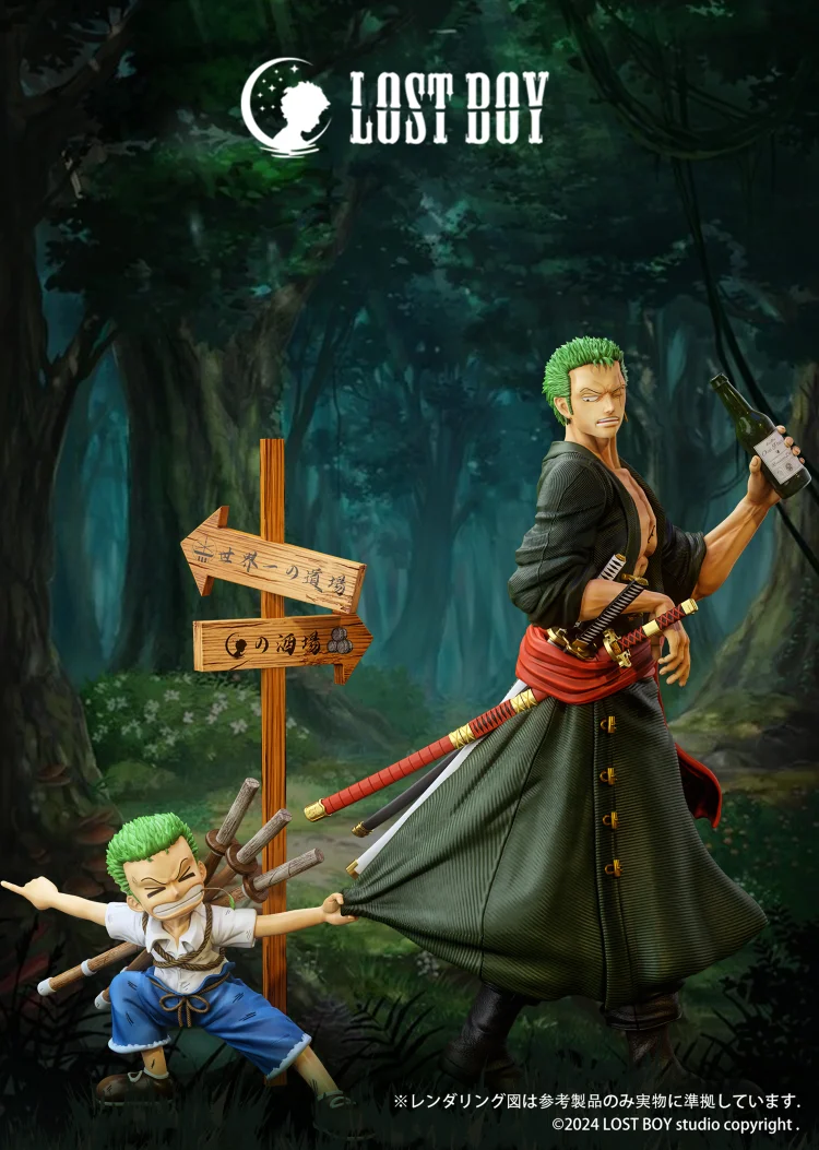 LOST BOY Studio - One Piece Time Travel Series 2nd Zoro Statue(GK)-